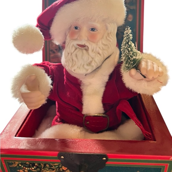 St. Nicholas c1910 Musical Jack-in-the-Box - Picture 11 of 12